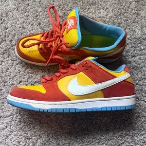 Men’s Nike SB Orange tennis shoes